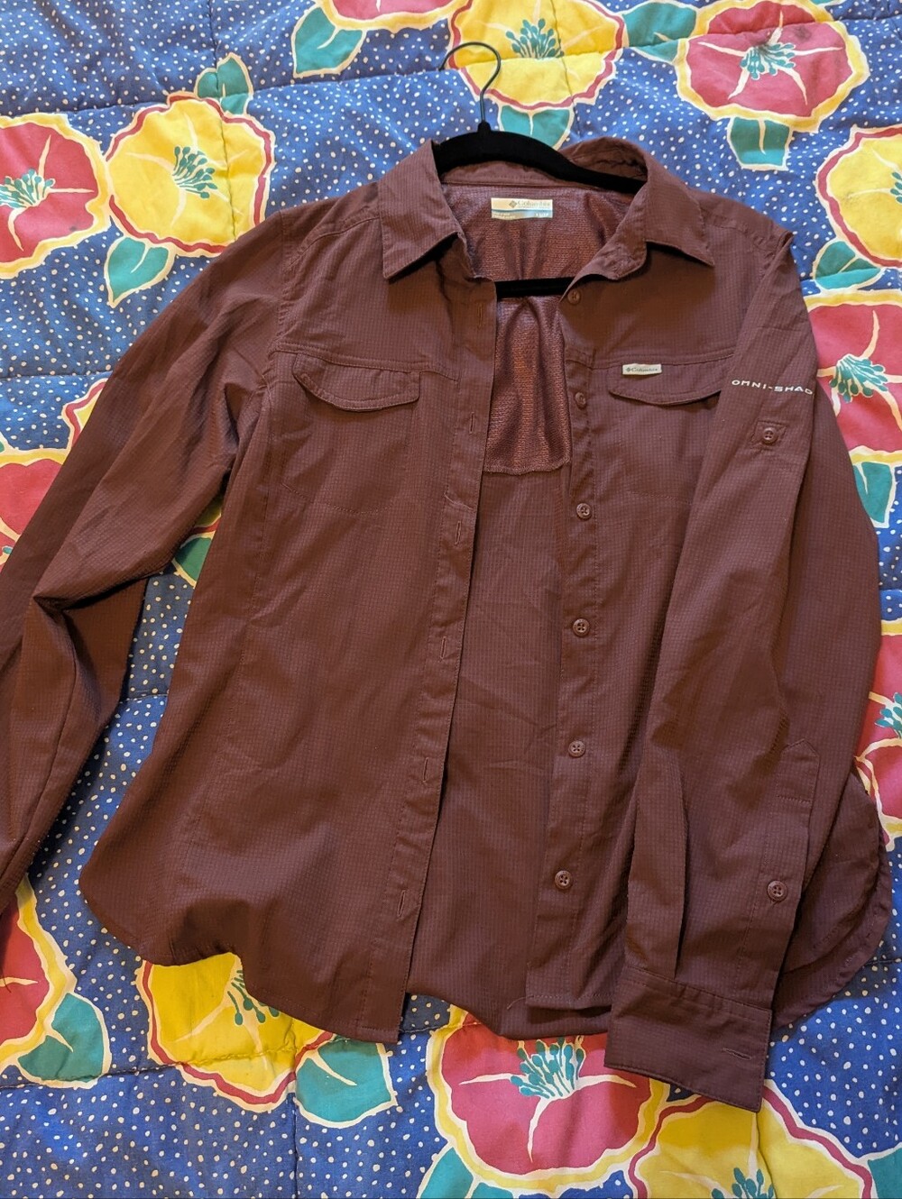 Columbia Omni shield Button Up